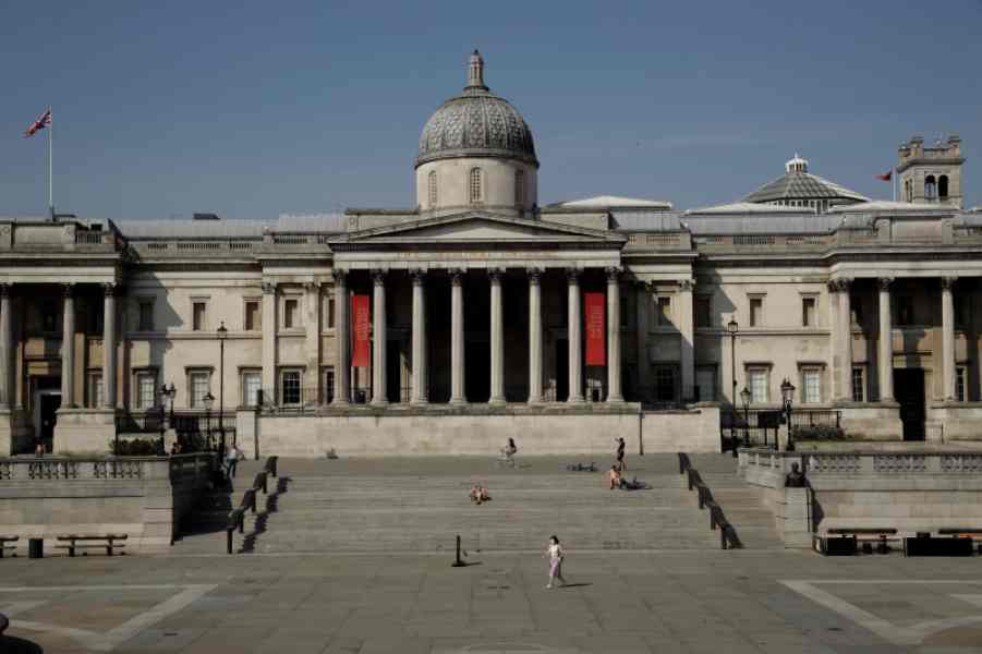 英國感染新冠肺炎死亡宗數創單日新高。AP