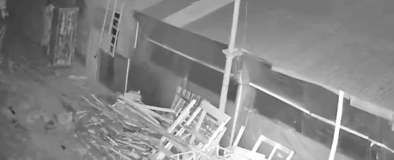 畢某藏贓物的養雞場。央視新聞