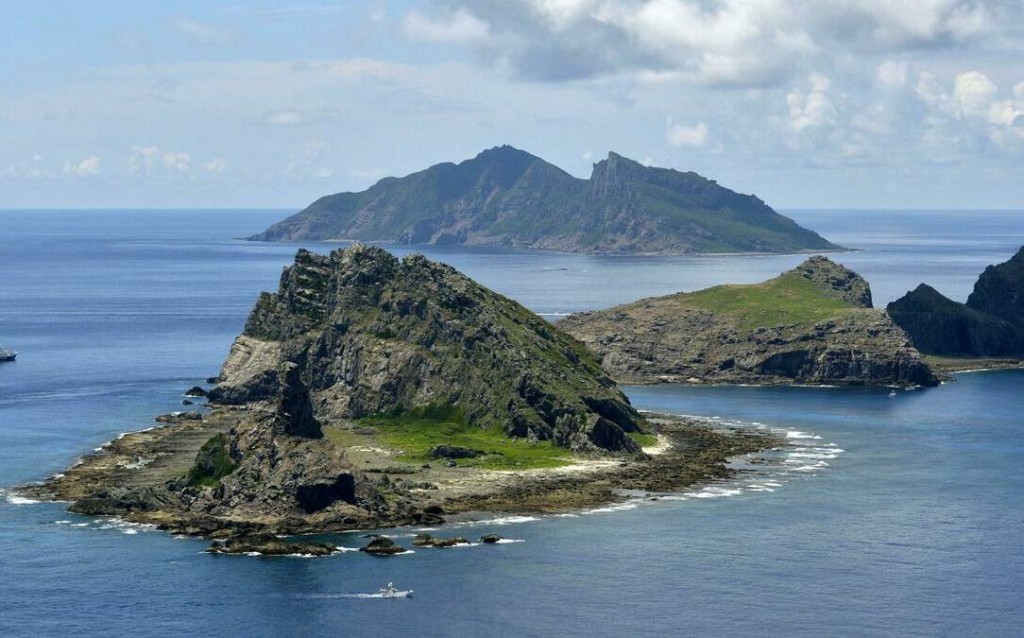 中日在釣魚島列嶼有主權爭議。