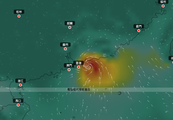 另一低壓區亦緊隨其後,於下周一(8日)經過台灣南部進入南海,向西北偏北方向移動。 另一低壓區亦緊隨其後,於下周一(8日)經過台灣南部進入南海,向西北偏北方向移動。