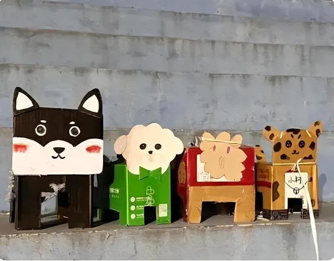「紙盒狗」有各式各樣的品種。網圖