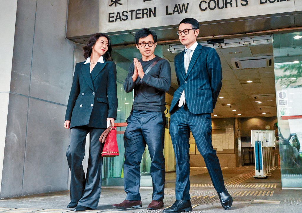 網紅林作（中）被控一項欺詐及其交替控罪「欺詐地或罔顧實情地誘使他人投資虛擬資產」。