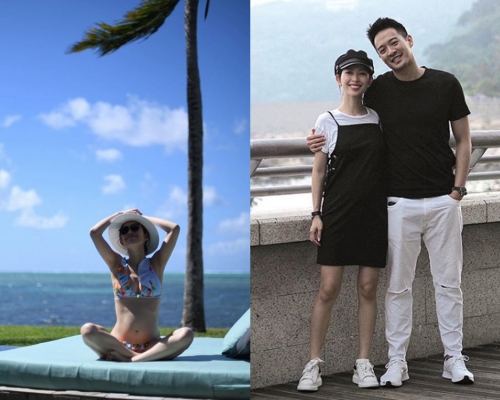 宋熙年與老公陳智燊,飛咗去毛里裘斯同陽光玩遊戲。