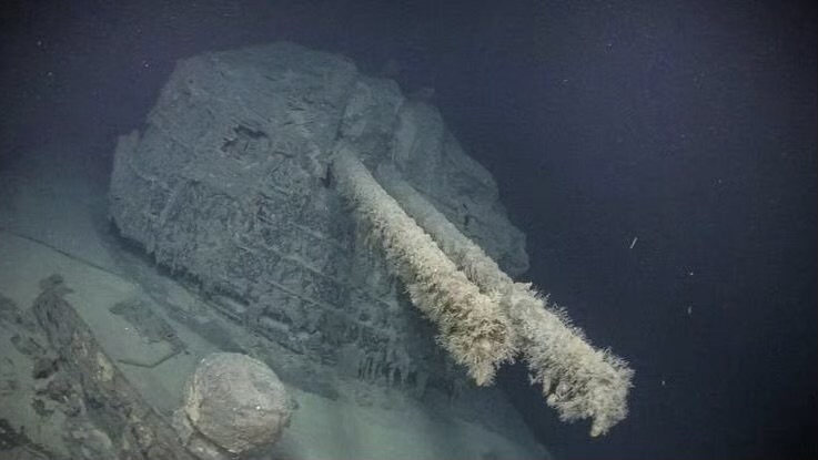 “照月号”10公分连装高角炮。 nautiluslive.org “照月号”10公分连装高角炮。 nautiluslive.org