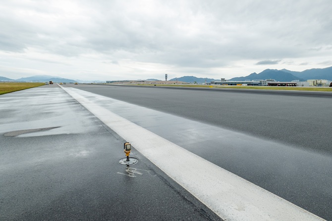 北跑道已於下午約4時20分重開並維持備用狀態。機管局圖片 北跑道已於下午約4時20分重開並維持備用狀態。機管局圖片