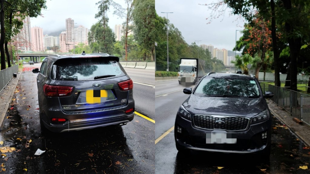 涉案車輛。圖:警方提供