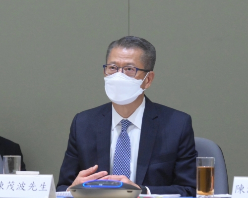 財政司司長陳茂波。