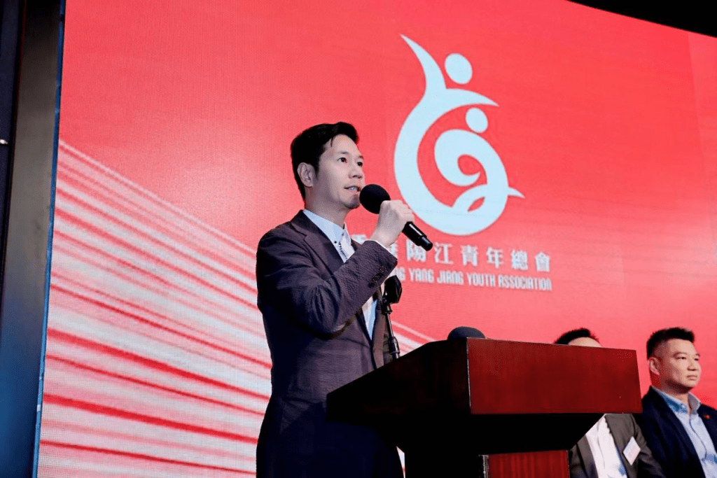 全國政協委員、香港立法會議員吳傑莊致辭。 全國政協委員、香港立法會議員吳傑莊致辭。