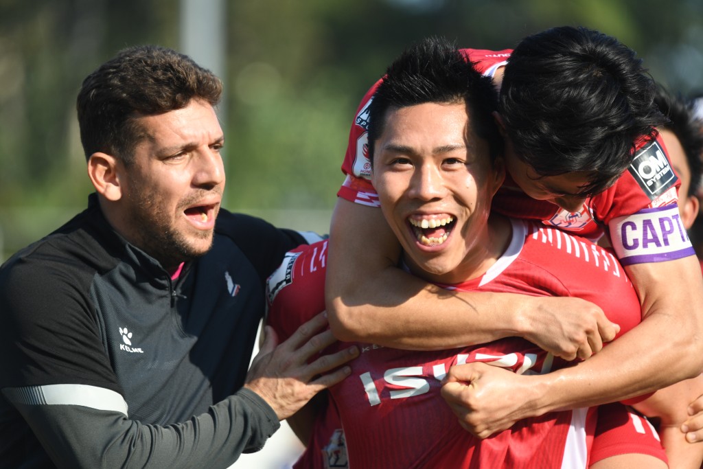 黃浩然入2:1。 