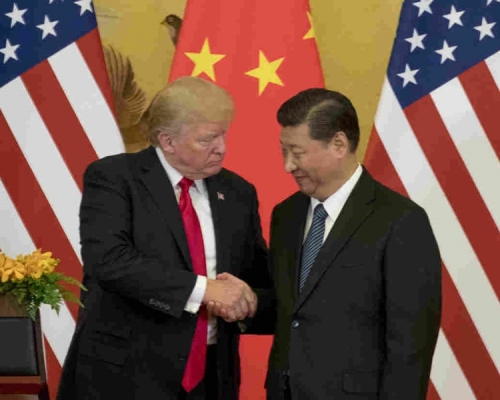 國家主席習近平和美國總統特朗普將於下周五揭幕的大阪G20峰會會面。　AP圖片