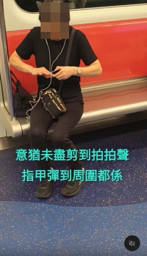 •意猶未盡剪到啪啪聲,指甲彈到周圍都係;Threads截圖 •意猶未盡剪到啪啪聲,指甲彈到周圍都係;Threads截圖