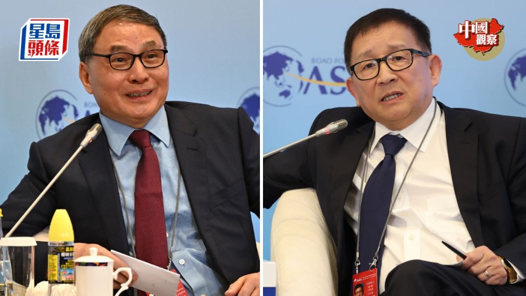 學者鄭永年（左）與李成（右）加入《港澳研究》顧問團。