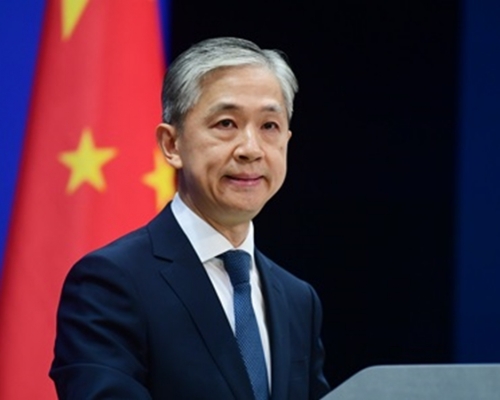 外交部發言人汪文斌敦促立陶宛政府恪守同中國建交時所作的承諾。資料圖片