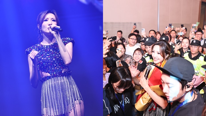 吳若希佛山騷感觸落淚  明言唱到40歲就退休