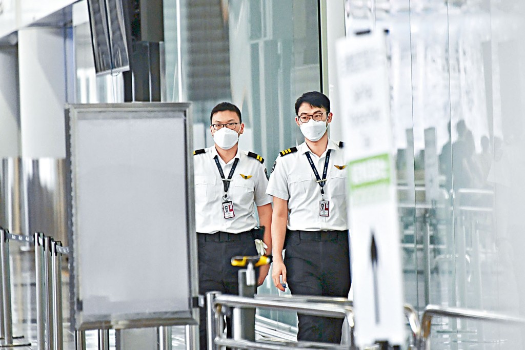 駐港機組人員獲放寬檢疫安排,返港後毋須酒店隔離三天。