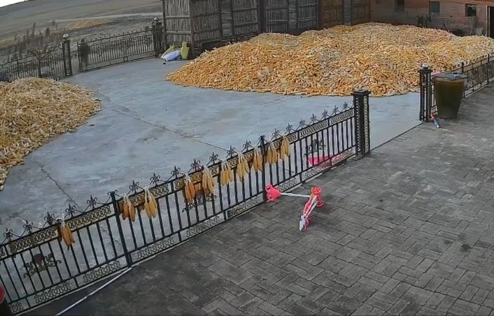 看到情況有異，男子急忙折返。