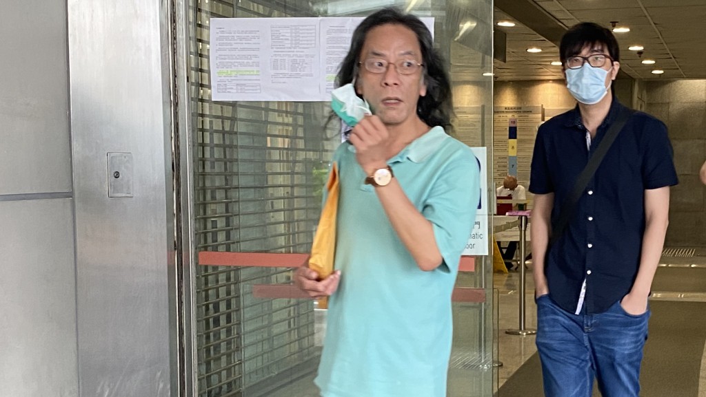 被告陳永福(左)、被告黃梓華(右)。 資料圖片