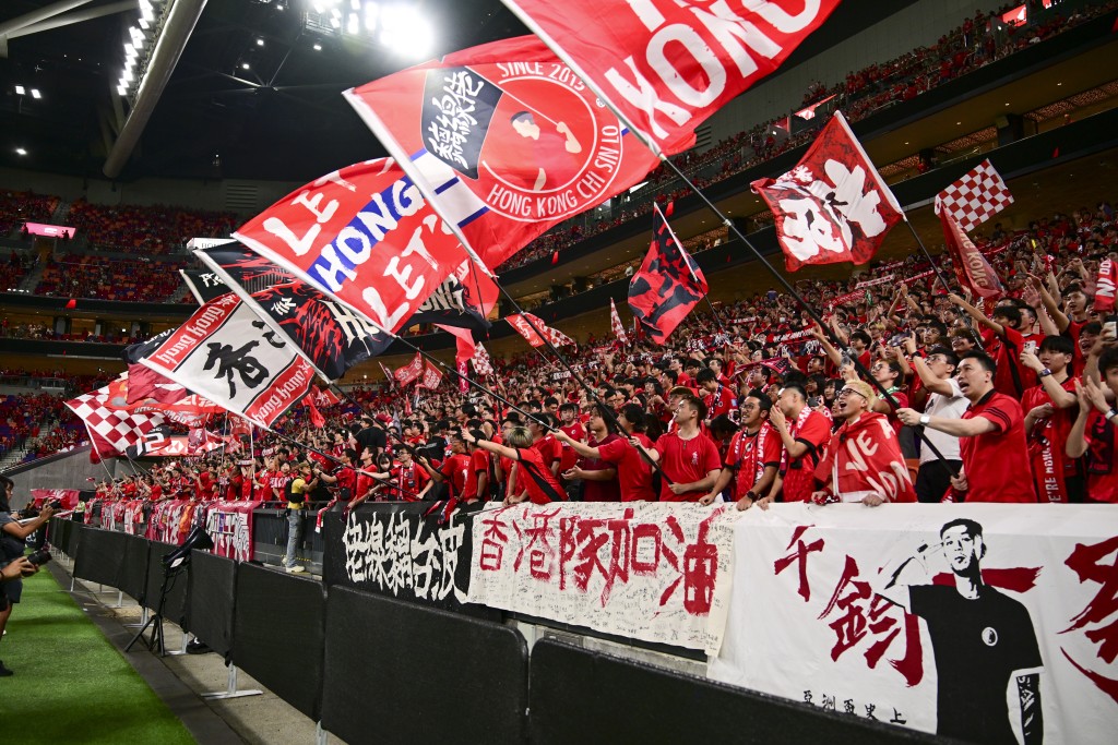 港隊18日主場迎戰新加坡生死戰。攝影：廖偉業