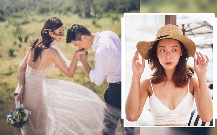 余香凝公開婚照承認將會結婚。