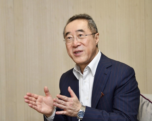 唐英年指,自己屬於「超級敏感」的體質。資料圖片