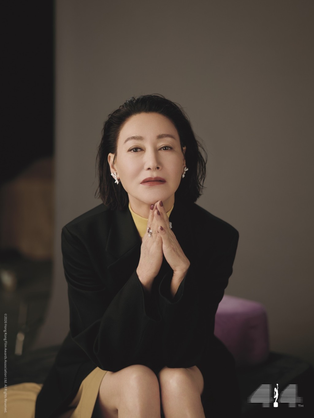 金像獎「最佳女配角」惠英紅的造型照。