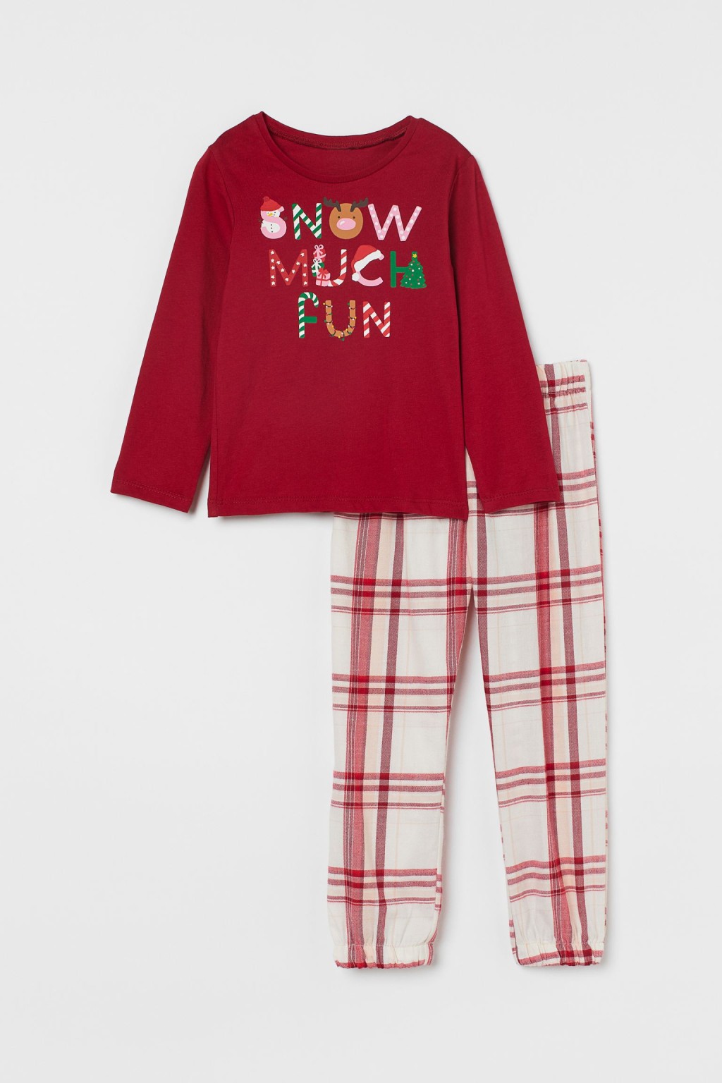 红色圣诞睡衣套装 $159/H