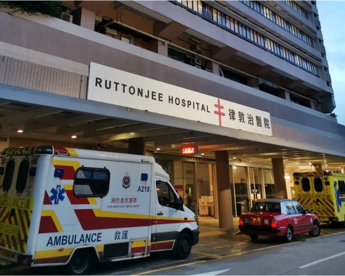 事主被送往律敦治醫院搶救。資料圖片