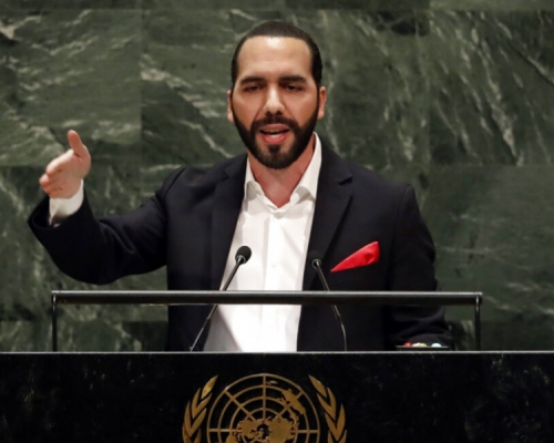 萨尔瓦多总统布克尔。资料图片