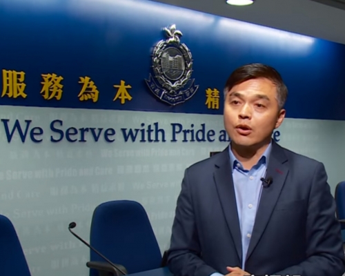 高振邦表示,發現有人用記者身份,挑撥群眾情緒。影片截圖