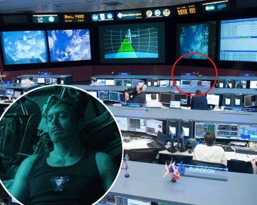 NASA官方張貼出一張任務中心的照片。