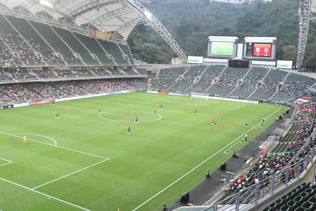 香港大球場已一段長時間沒有招呼著名外國球隊。（資料圖片）