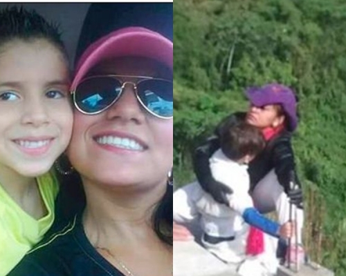 最後母子雙雙墮橋身亡。網圖