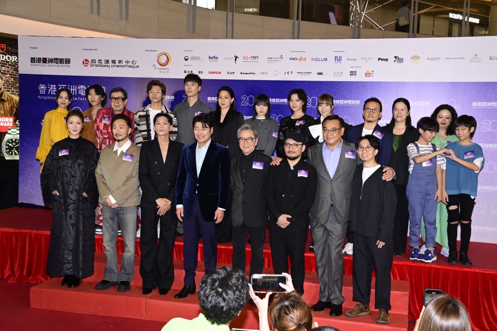 姜大衛與爾冬陞早前一同出席第20屆香港亞洲電影節。