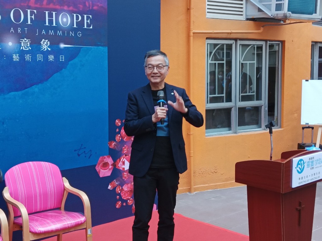 基督教靈實協會行政總裁林正財。