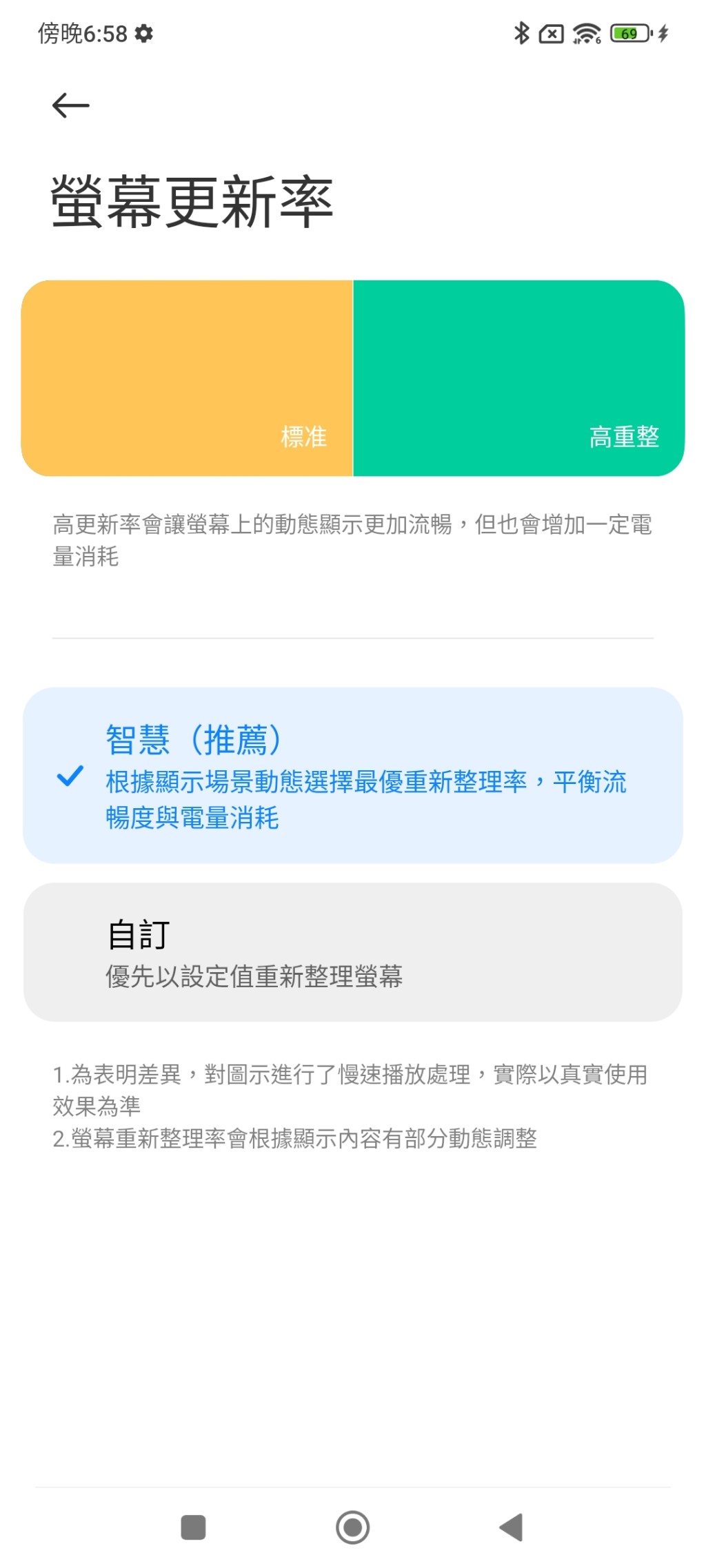 AdaptiveSync Pro技術令熒幕可以在1Hz至120Hz之間自動調節更新率。 AdaptiveSync Pro技術令熒幕可以在1Hz至120Hz之間自動調節更新率。