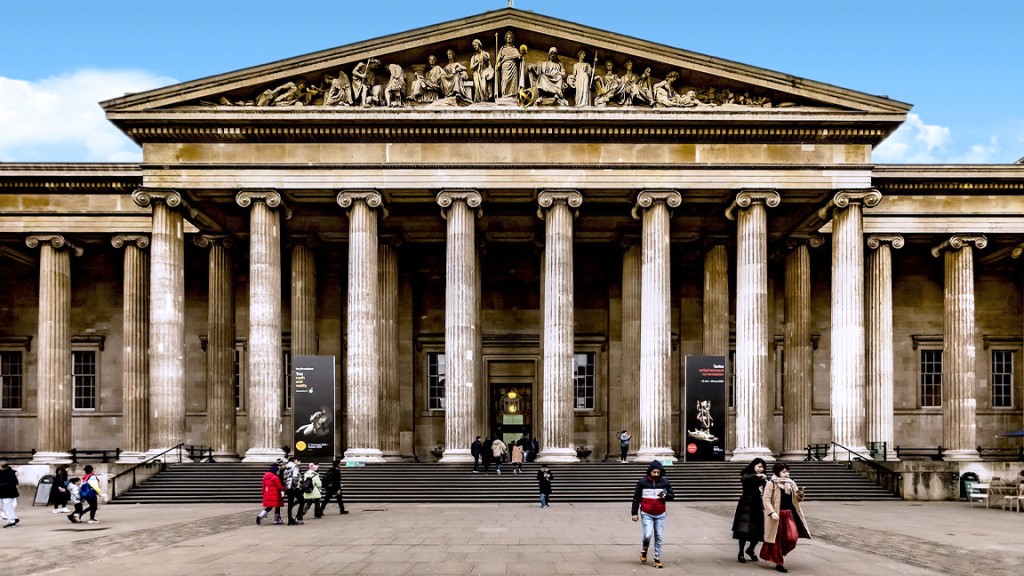 大英博物館。