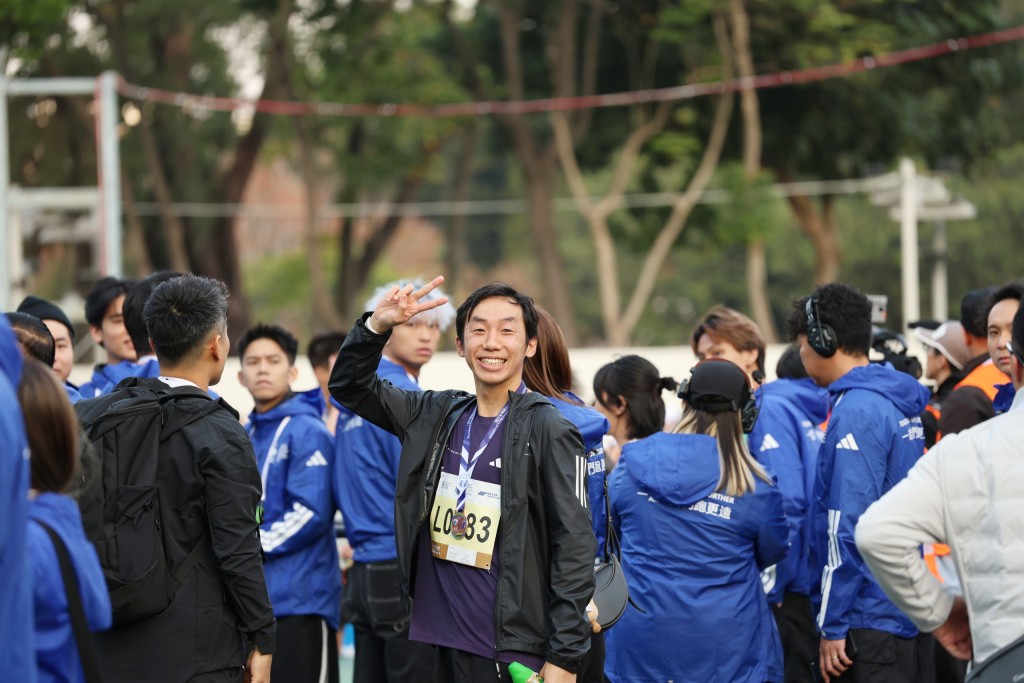 曹星如借跑步備戰復出第3場拳賽。徐嘉華攝