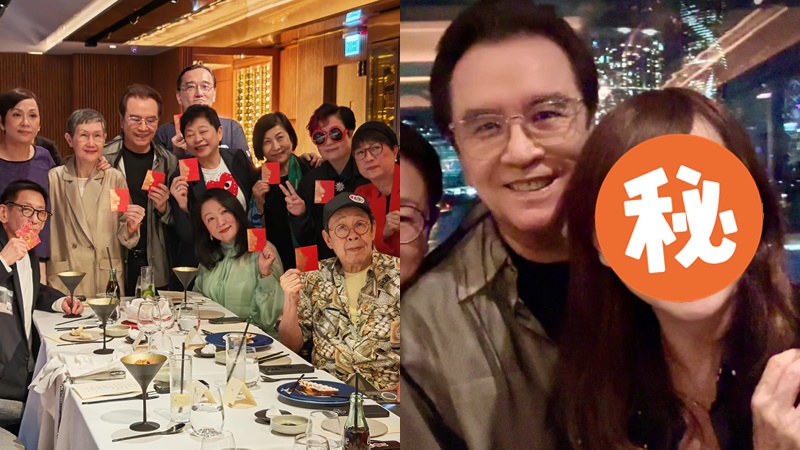 姜大衛78歲生日會星光熠熠 70歲首代玉女掌門人騷長腿狀態驚人 胡楓領唱狄波拉玩得投入