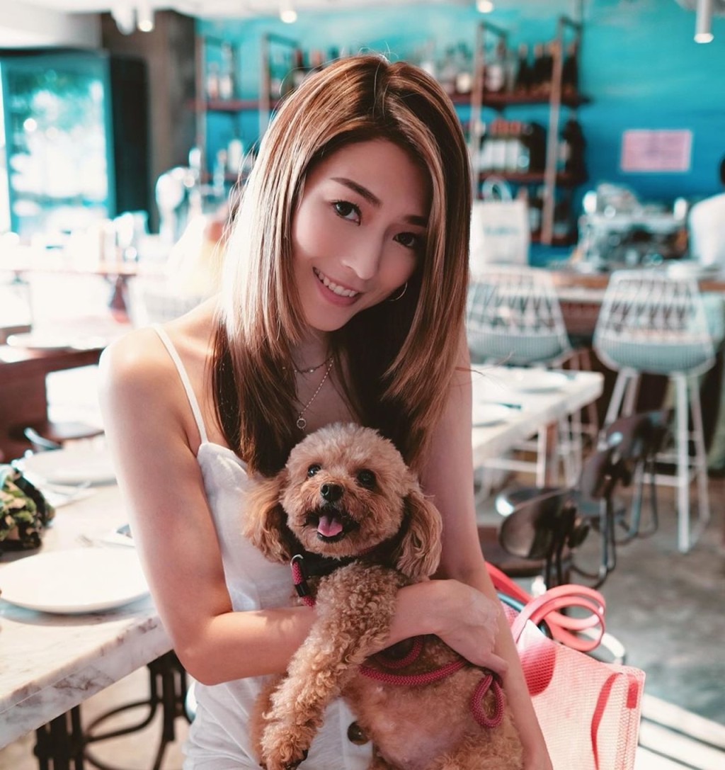 Shiga及愛犬Pinky