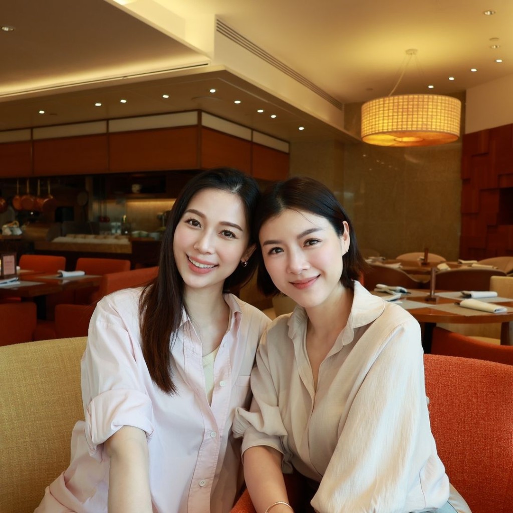 楊秀惠在IG上發布了多張與陳茵媺聚餐的合照。 楊秀惠在IG上發布了多張與陳茵媺聚餐的合照。