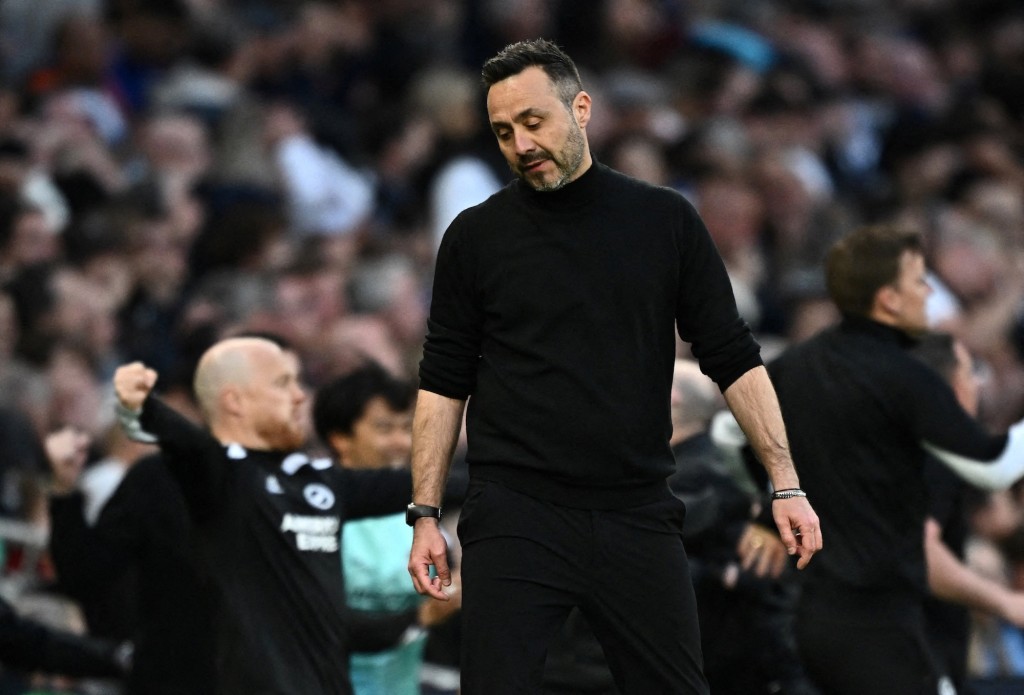 迪沙比对于热刺护级保持正面。路透社