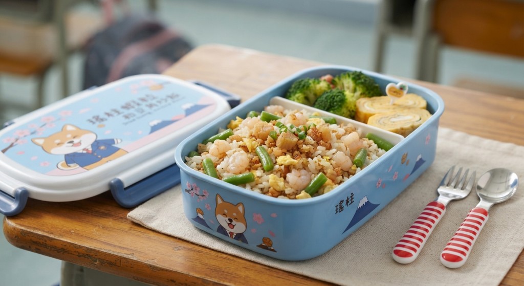 健康带饭食谱7:瑶柱虾粒豆角炒饭(AI生成示意图) 健康带饭食谱7:瑶柱虾粒豆角炒饭(AI生成示意图)