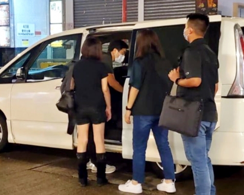 警方於旺角搗破無牌酒吧 拘捕一名女負責人。資料圖片