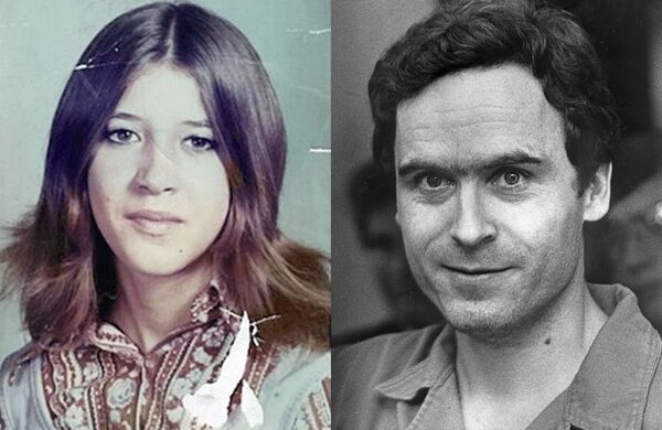 17歲少女艾米（左）1974年遇害，如今警方終於證實凶手是連續殺人犯泰德邦迪（右）。 Utah Department of Public Safety／Wiki