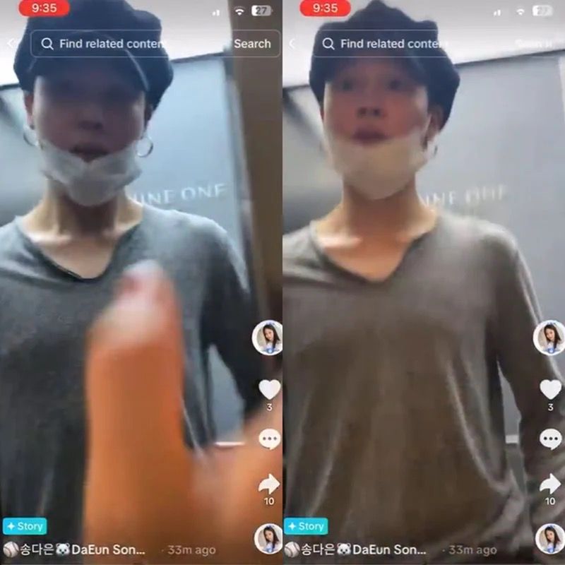 宋多恩8月時上載有Jimin出現的影片惹熱議。