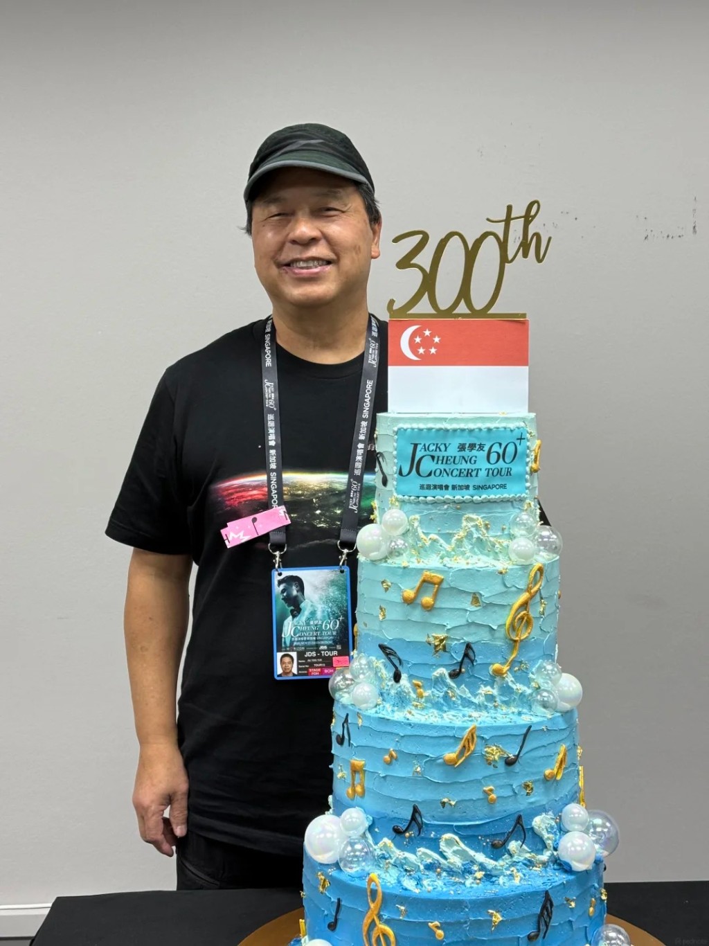 68歲的歐丁玉與張學友合作無間。