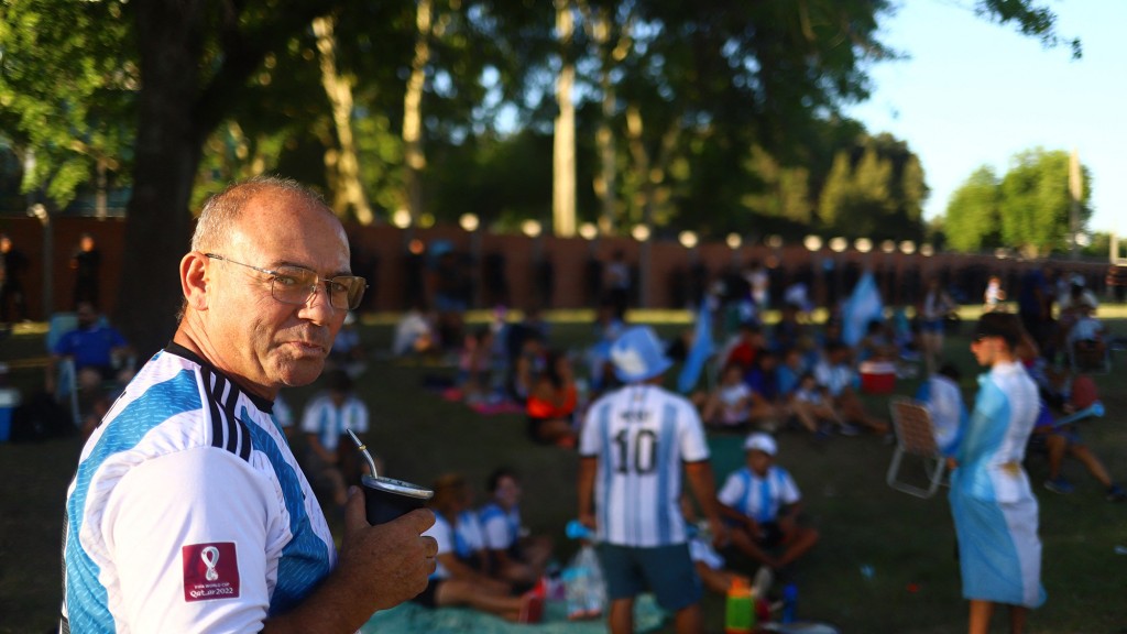 阿根廷放假1天举国欢庆。REUTERS