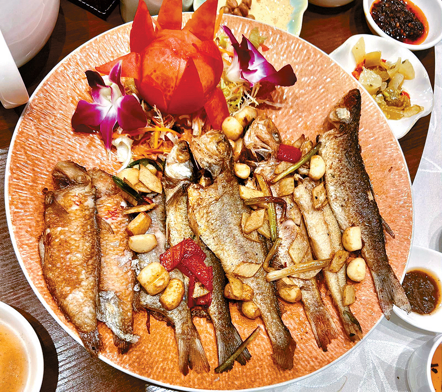 香煎海魚仔 香煎海魚仔