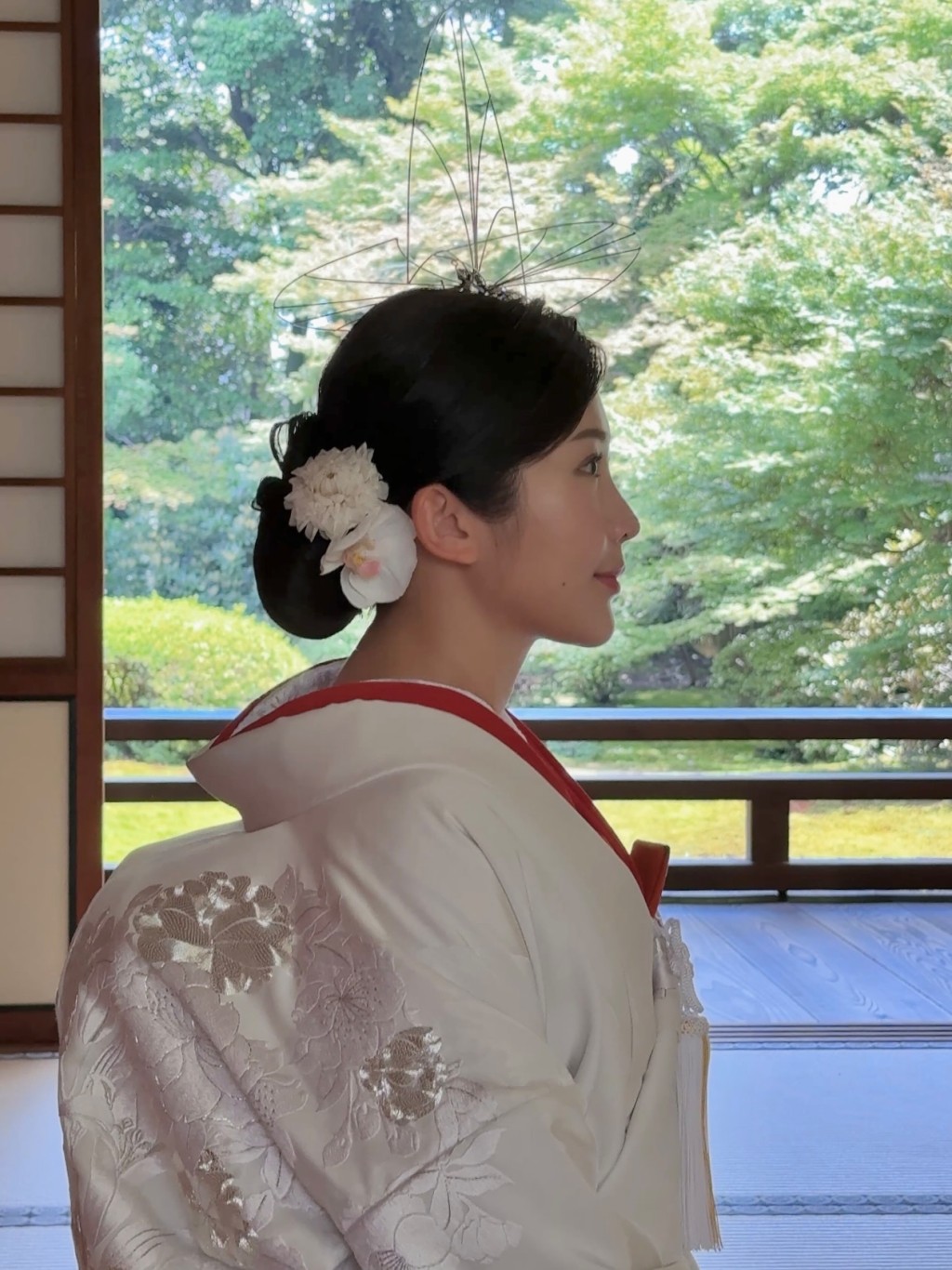 「雞排妹」鄭家純的婚禮以日本形式進行。