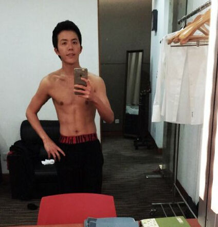 李云迪32岁生日时，曾晒半裸照展示健身成果。